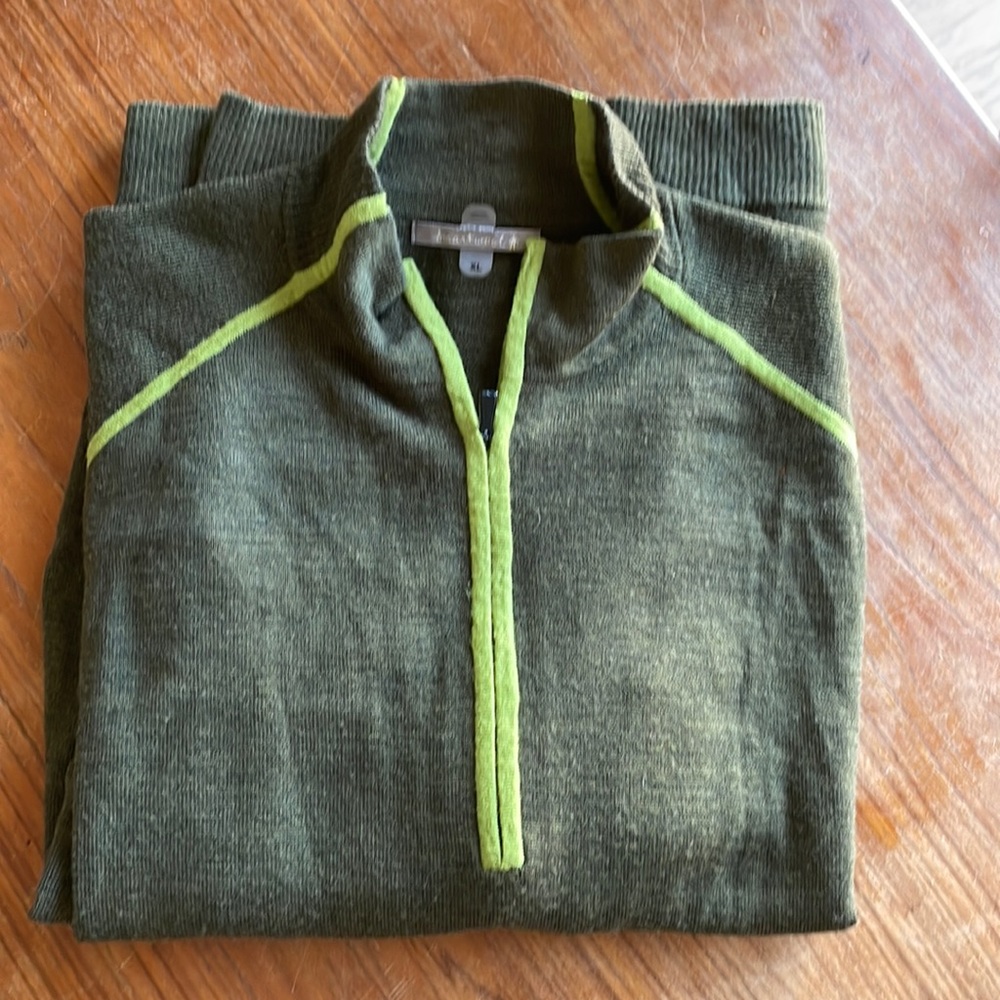 Men's XL Smartwool half zip 100 💯 Merino Wool